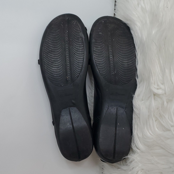 🐞CL by Laundr Black Flats Size 8.5 - Picture 10 of 10